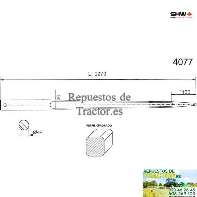 PUA CARGAPACAS SHW 1270